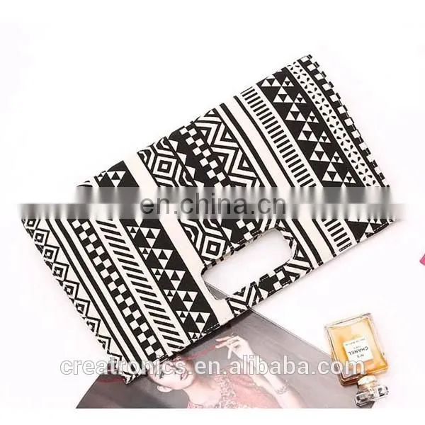 CR Famous brand manufacturer irregularly geometric pattern design rectangle popular top quality ladies dinner party handbags