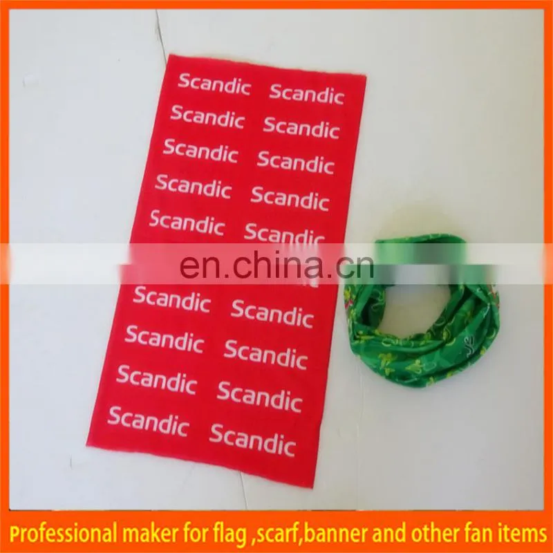 printed cotton tubular bandana