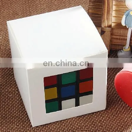 2015 cardboard box with clear pvc window