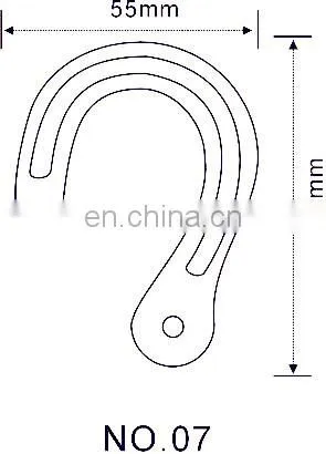 plastic display j hook