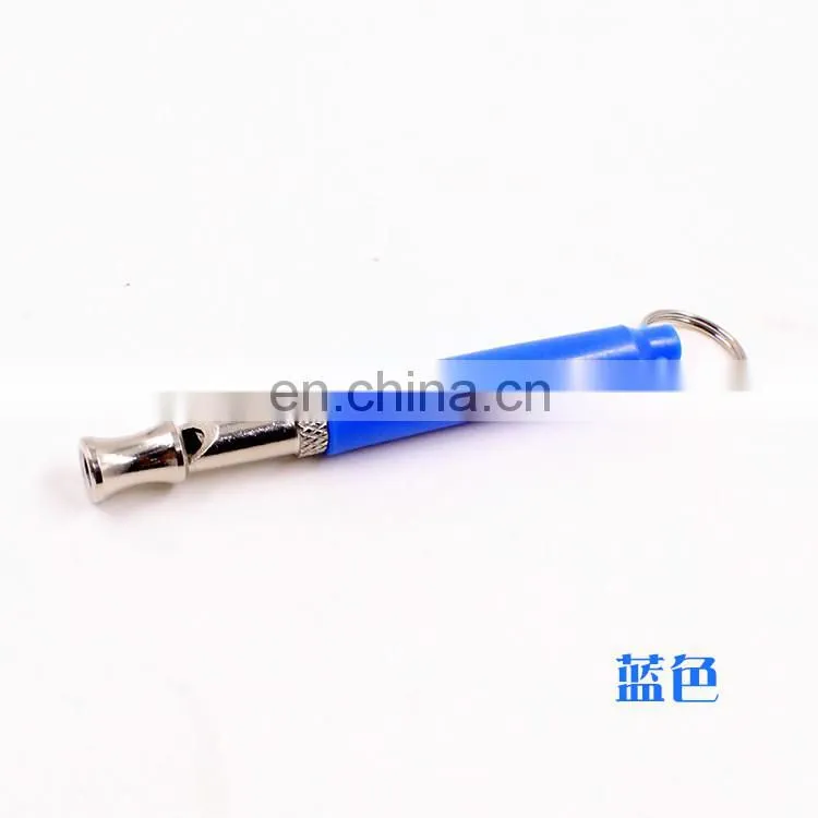 Colorful ultrasonic dog whistle to stop barking pet training whistle