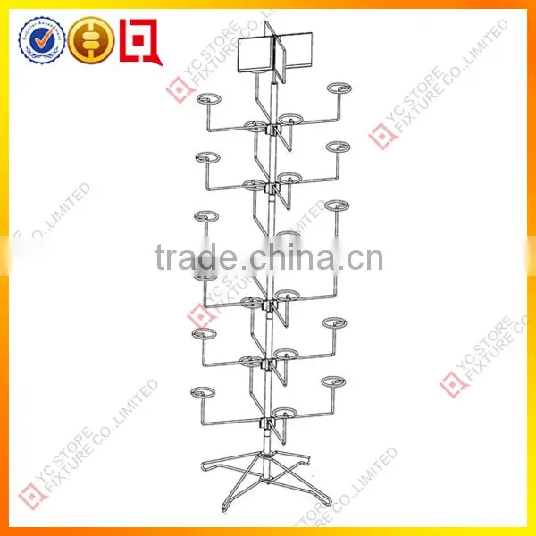 2014 Hot sell hat rack with logo sign