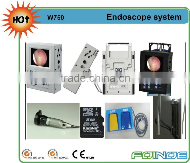 Q'7515 CE approved HOT selling veterinary endoscopy