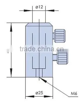 PJ50-50 Rotation Post Holder for 12 mm Post