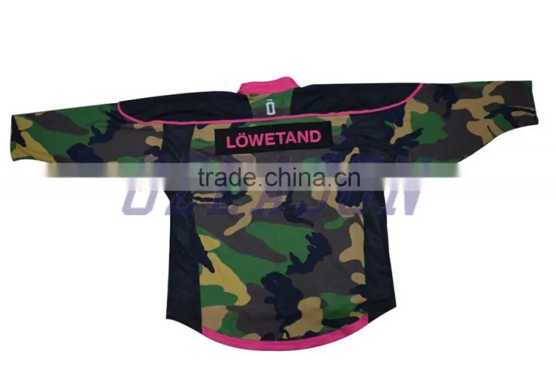 Custom men's hockey jersey set embroidery ice hockey jersey with socks for teams