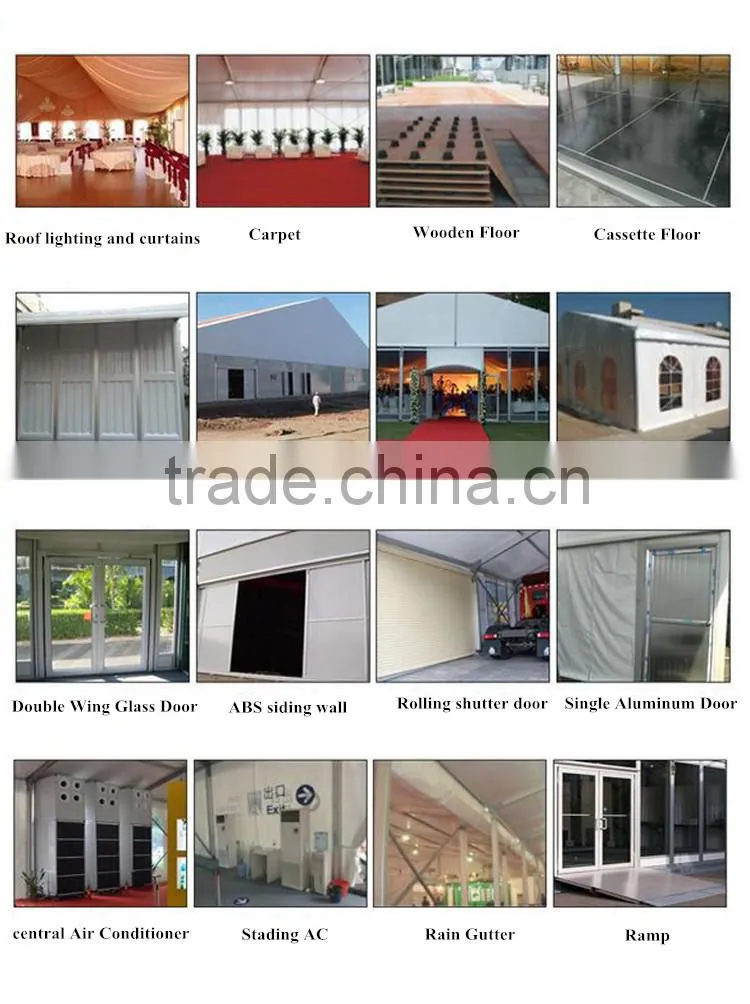 30x50 aluminum frame tent, outdoor storage tent used clear span carpas para almacenameiento