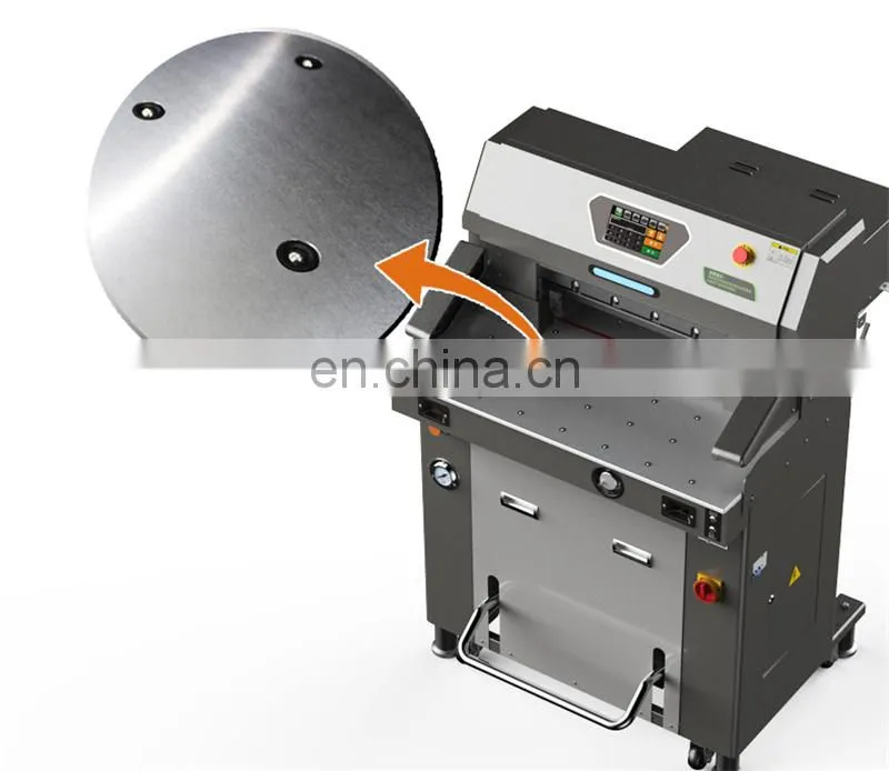 GC720HL POLAR card board guillotine paper cutter trimmer machine with side table and floating balls beads