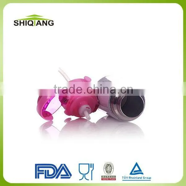 Children straps thermos bottle with various spray painting,BL-1042