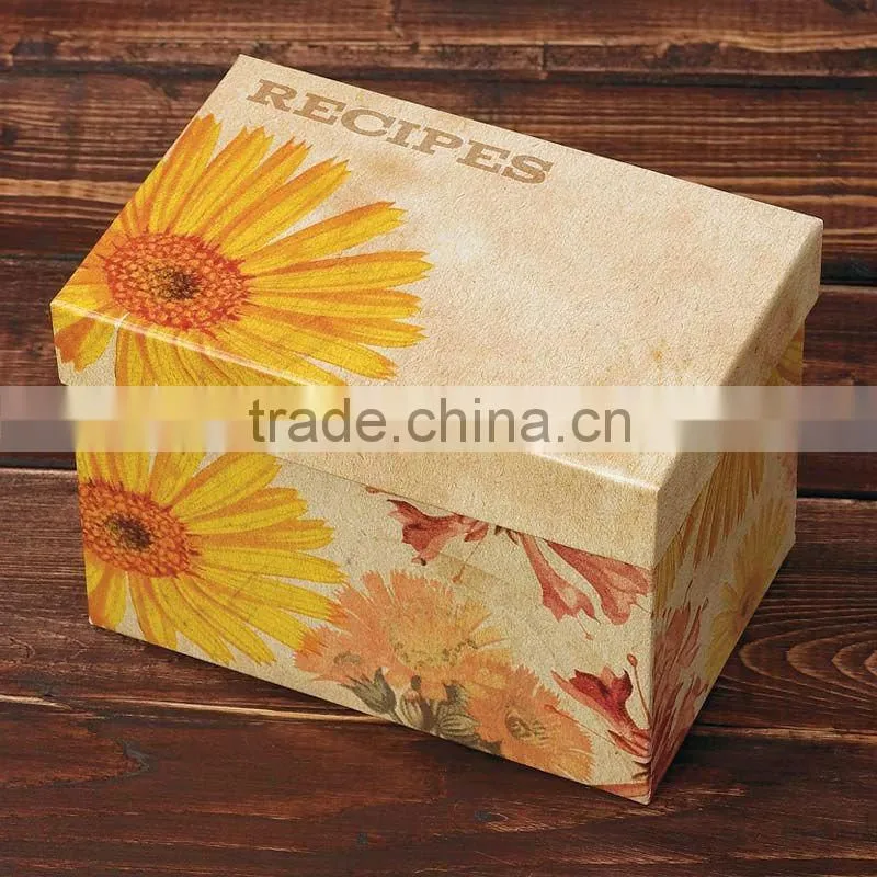 Colorful tea bag box printing