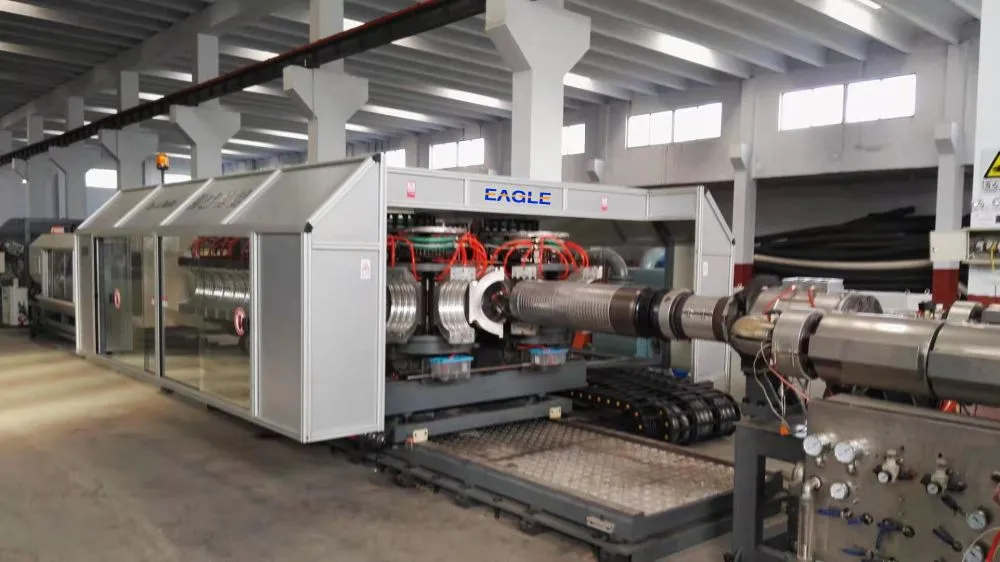 DWC01 Double wall corrugated pipe extrusion line