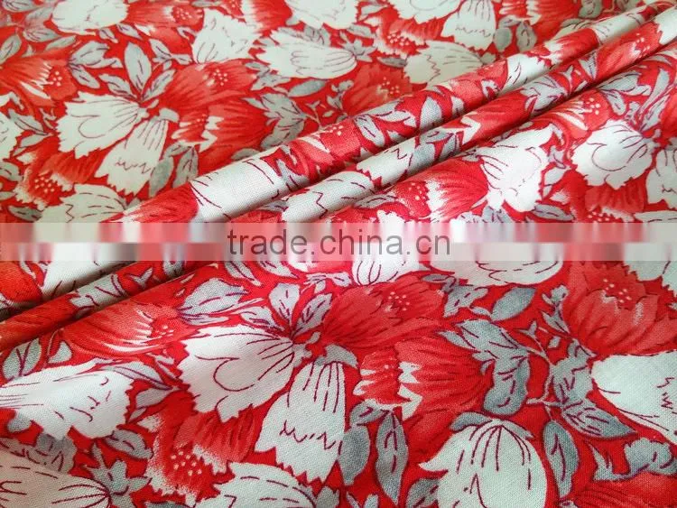 china supplier print 100 viscose rayon fabric
