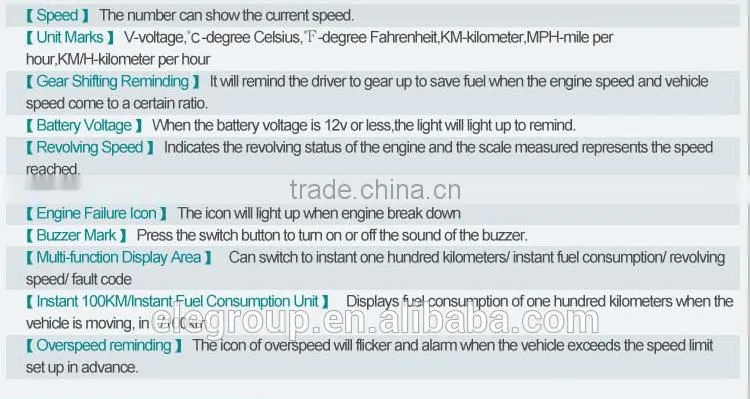 Universal HUD Vehicle-Mounted Head up system Head up display