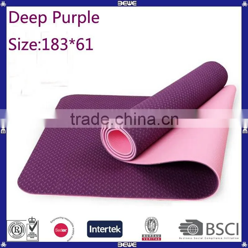 New Arrival Cheap OEM 3/4/5/6/7/8/9/10mm NBR Yoga mat