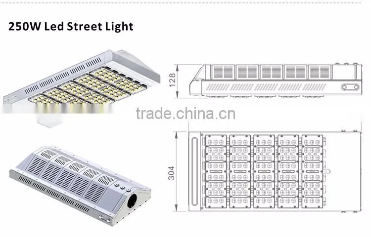 Unique model Design 250w Maintenance IP65 Eco-friendly street light management