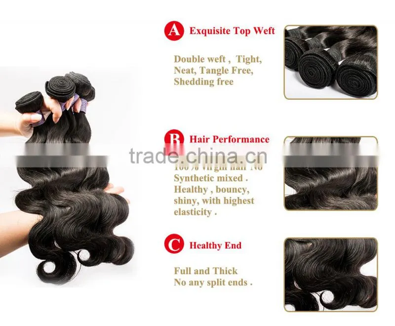 Valentine gift virgin hair bundle deals