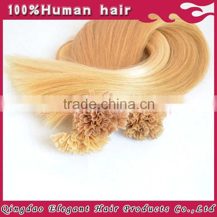 2015 alibaba china wholesale unprocessed brazilian human hair ombre u-tip hair