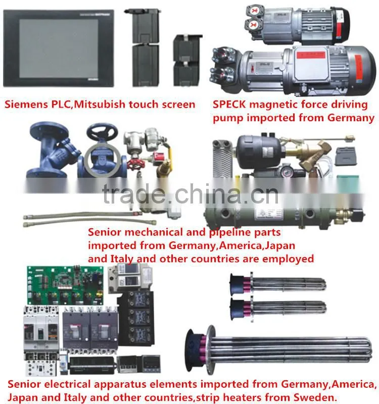 AC-340WD water cooled screw chiller for Industrial