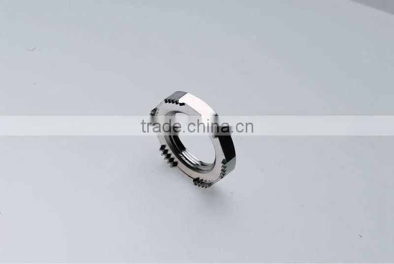Car Nozzle nut brass knurled nut