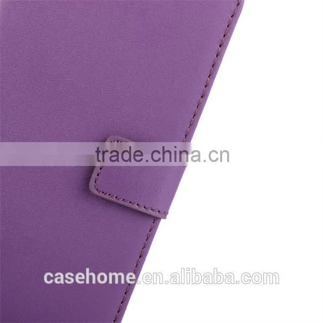 OEM luxury fashion wallet card holders leather case for sony xperia c4