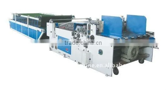 FM3-1300 High speed semi-auto flute laminating machine