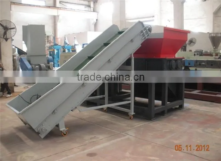bumper bar shredding machine