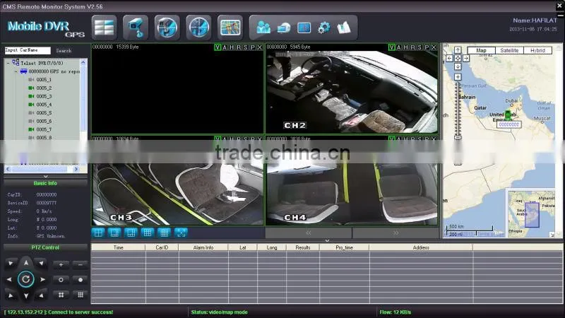 Best 4CH HDD&SD 3G WIFI GPS MOBILE DVR CCTV DVR
