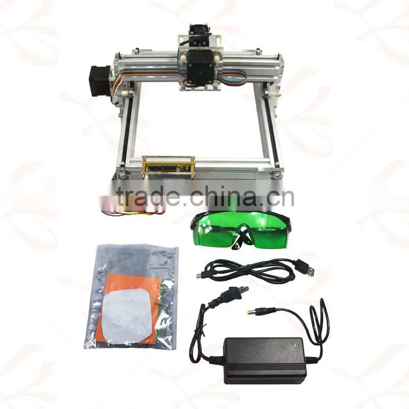 4sets/llot LY 2017 500mw Laser Engraving Machine Mini DIY Laser Engraver IC Marking Printer Carving