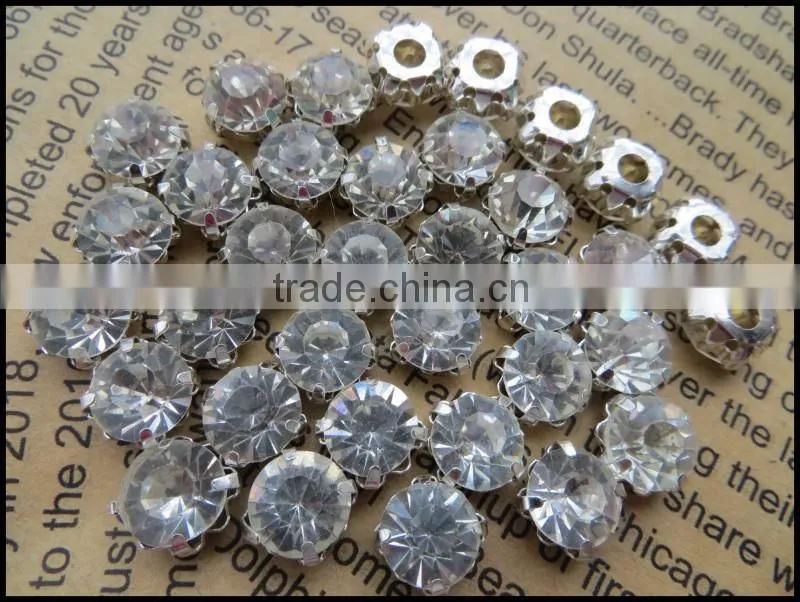 2014 New fashion sew on crystal rhinestone claw !!Wholesale crystal claw setting rhinestone!!