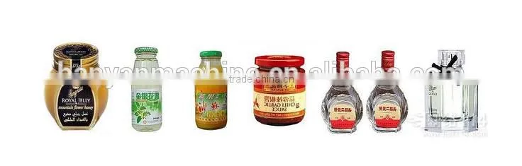 Automatic double side bottle labeling machine