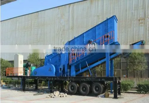 mobile crushing plant, mobile cone crusher, mobile cone cruhser station