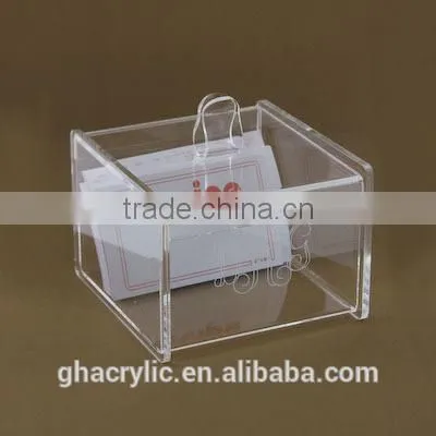 Clear Acrylic display box,High transparant acrylic storage box