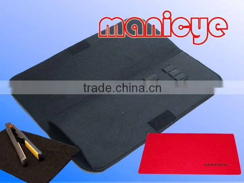 Heat resistant hair straighten mat