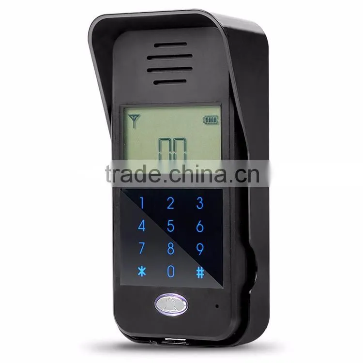 Home Security 2.4GHz Digital Wireless Audio Door Phone Intercom System
