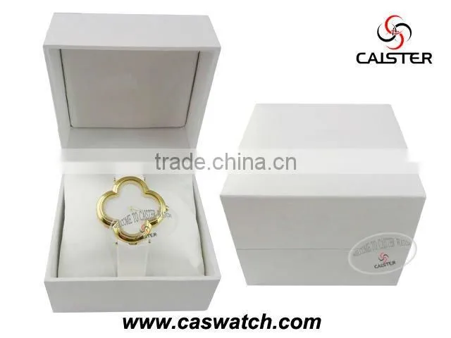 Fashion Four leaves shape ladies diamond watch with Fashion Four leaves shape ladies diamond watch with separable watch case