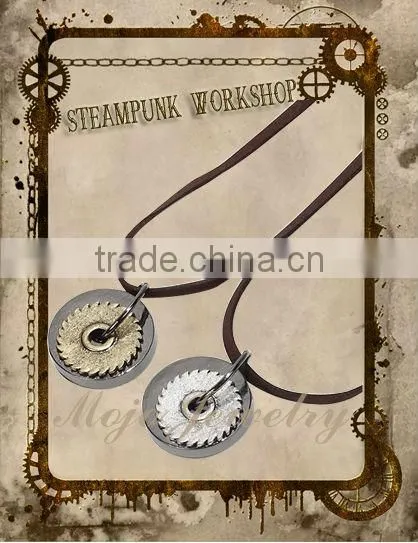 Vintage Jewelry Retro 70s Alternative Hip Hop Steampunk Chain Necklace
