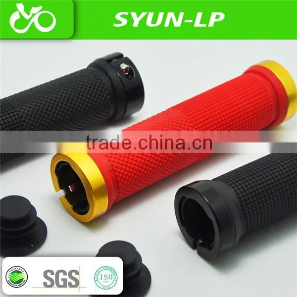 custom OEM ODM low weight road DH BMX MTB lock clamp bicycle handle grips