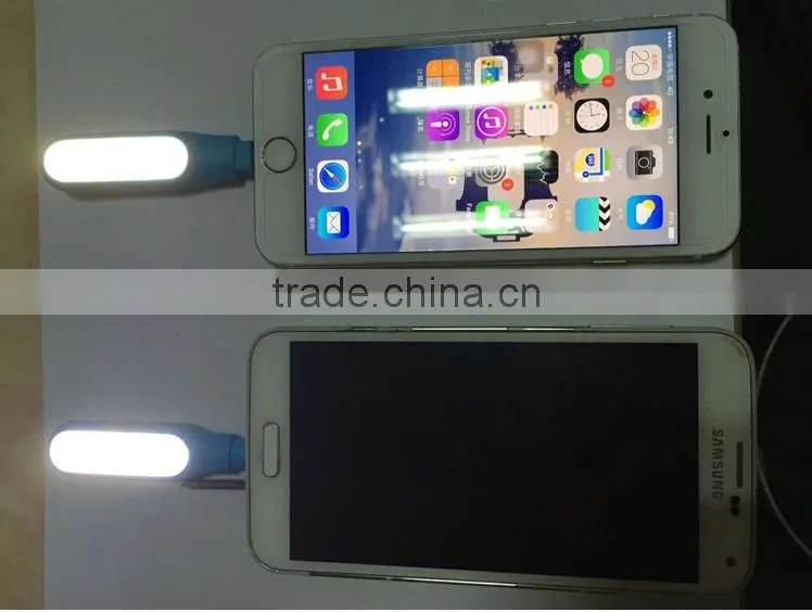 2016 New Mini micro-usb Portable Selfie Flash Light 16 LEDS Flash Fill Light Match for all mobile phones