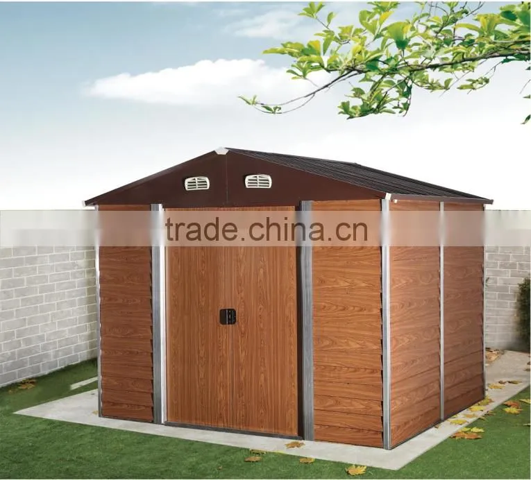 HW-1109 WOOD HORIZONTAL PANEL Apex steel storage shed