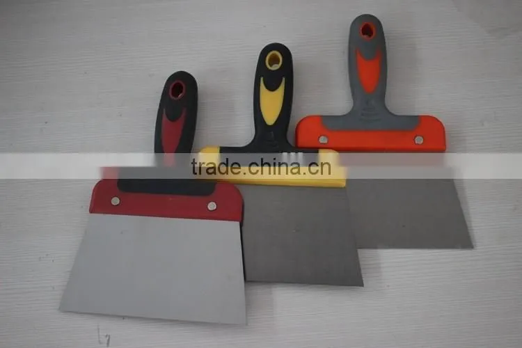 Double colors handle scraper