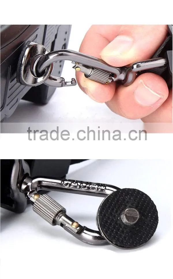 Anti-slip Rapid Neoprene Quick Sling Black Belt Neck Strap for Camera