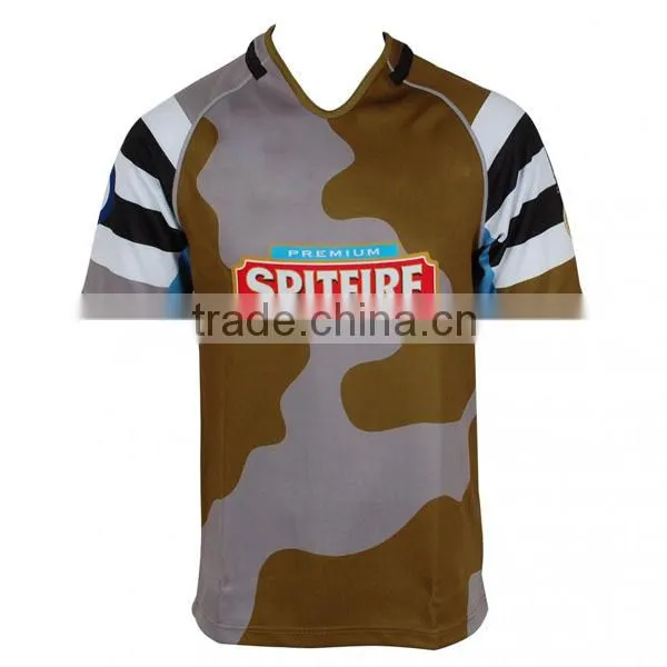 special sports rugby jersey with 100% polyester