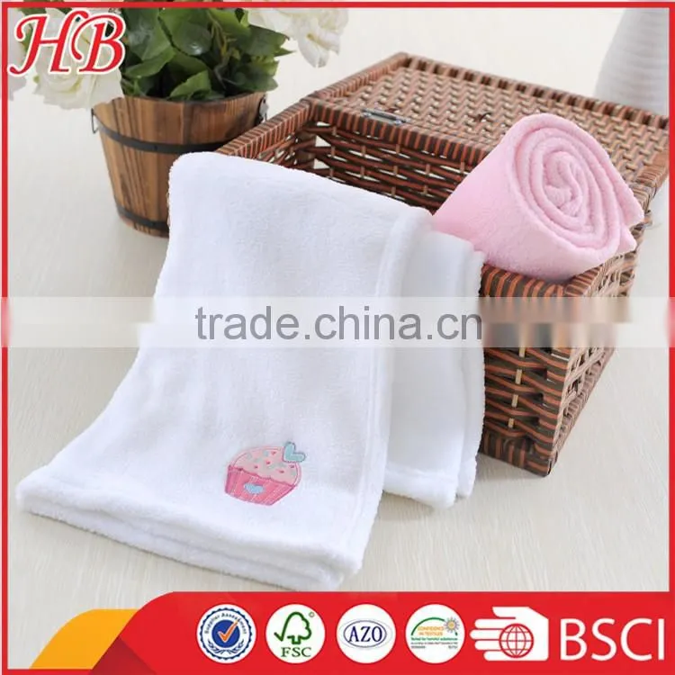 china manufacturer coral fleece organic baby blanket