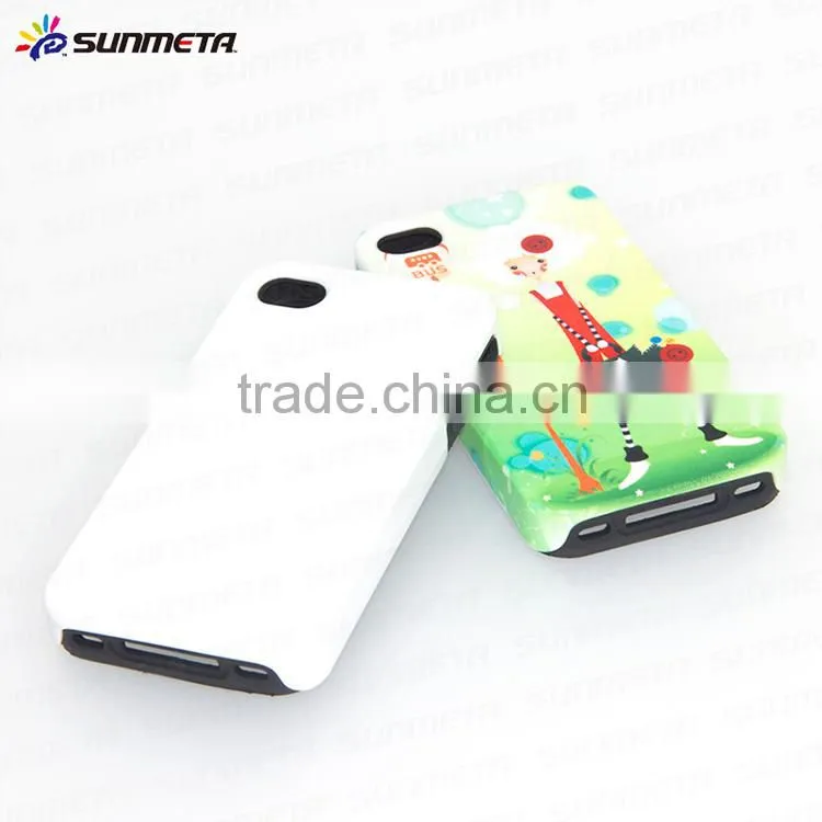sublimation mobile case/covers for iphone 4 made in china