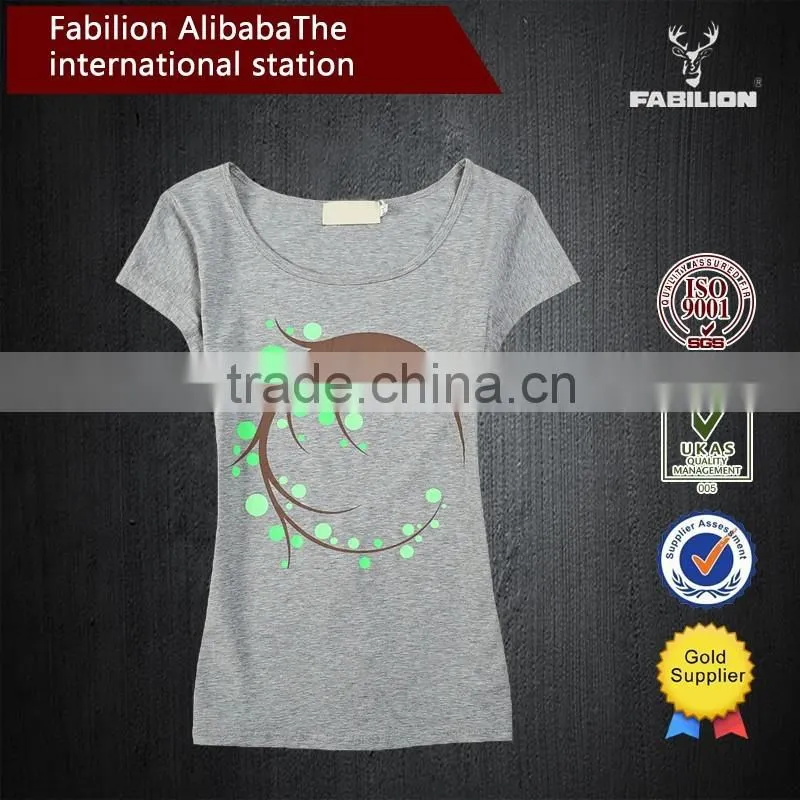 Literary style restoring ancient ways of cotton print little girl of OEM t-shirts in London