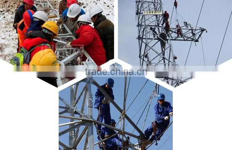 400KV ElectricTransmission Line Angular Steel Lattice Tower