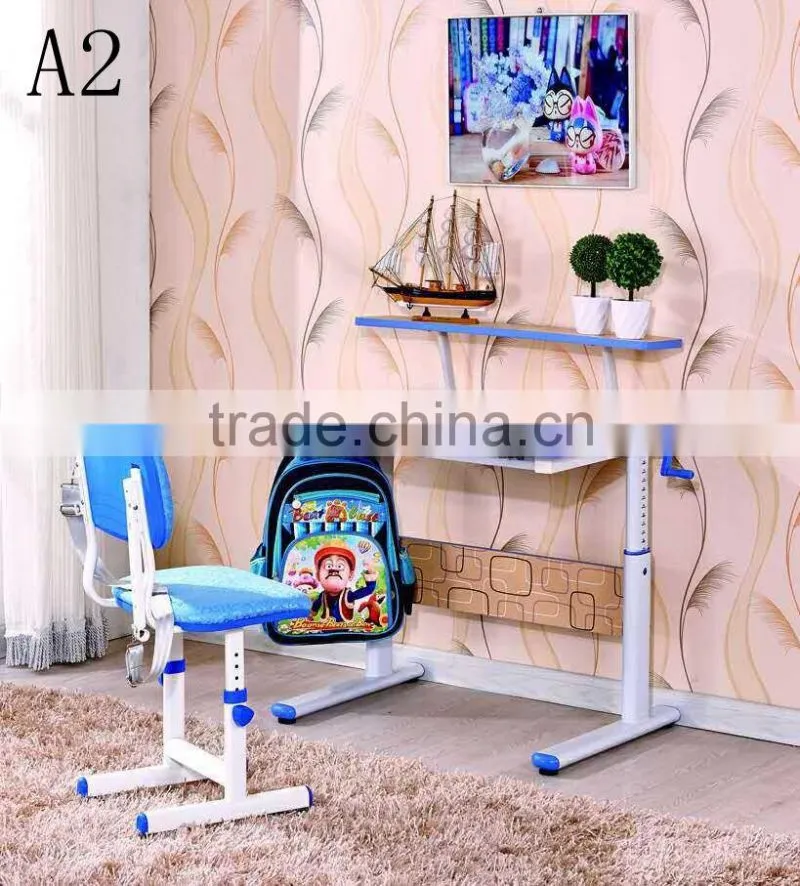 IKE style children's study table and chair set study table and chair set for kid