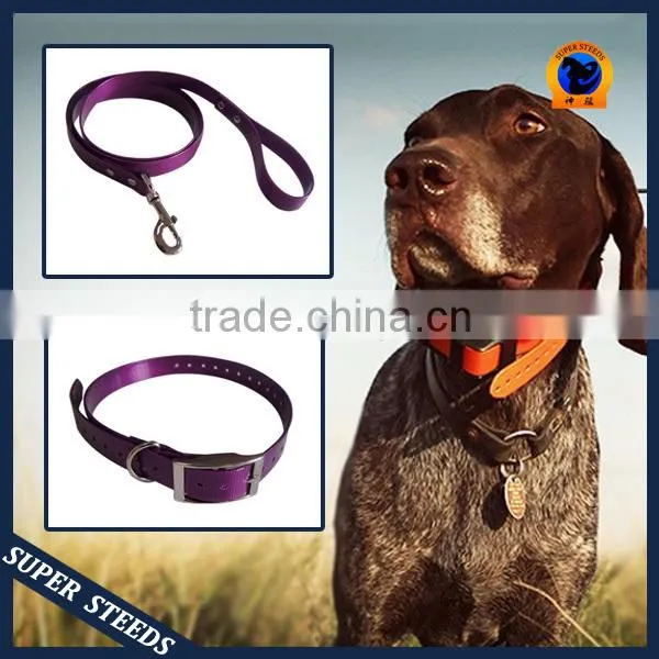 black and white intervals waterproof reflective dog collar
