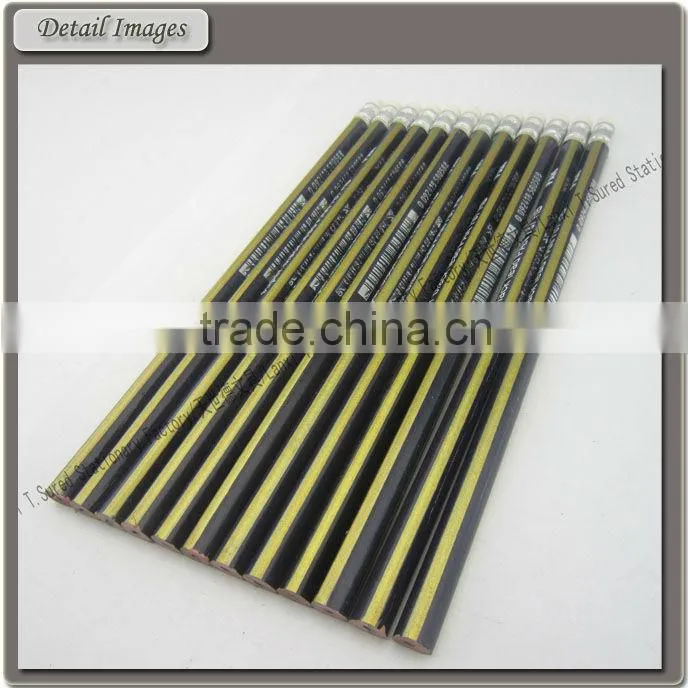 Super Triangle HB Lead Stripe Pencils