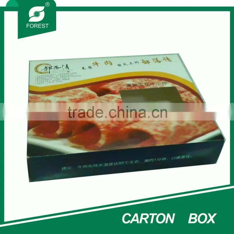 PAPER PACKAGING CARTON BEEF PACKAGING BOX
