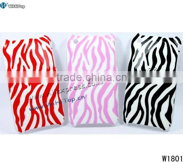 Zebra Printed Hard Case for iPhone 3Gs.Zebra Case for iPhone 3gs.